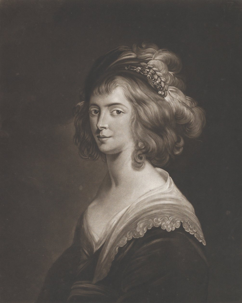 Helena Fourmentin sisaren Susanna Lundenin muotokuva, 1769. tekijältä William Pether