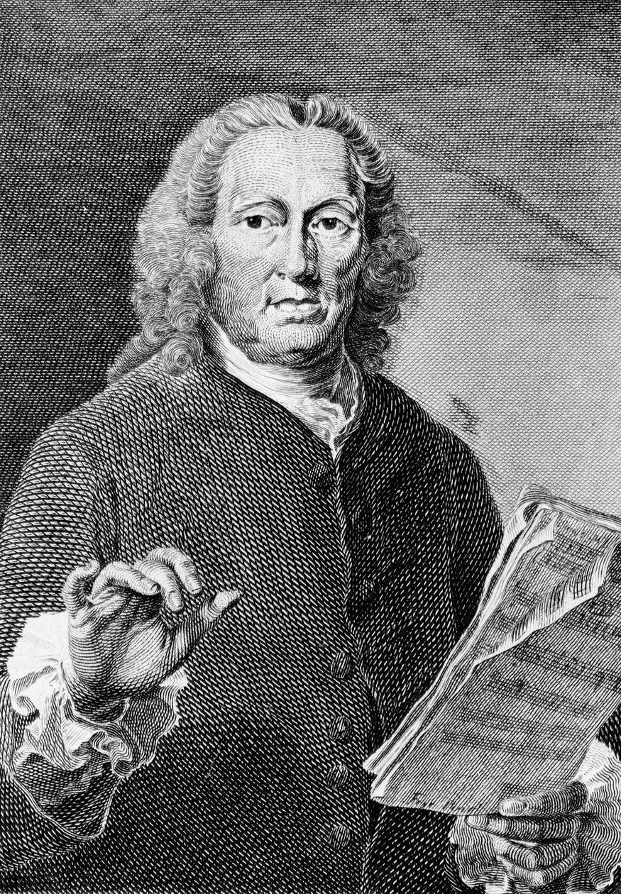 Richard Leveridge, n. 1760 (mezzotint) tekijältä William Pether