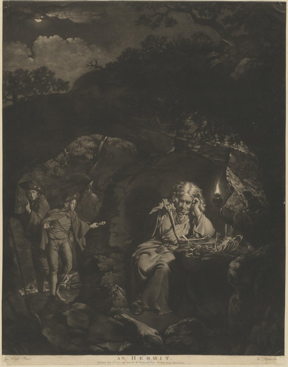 Erakko tekijältä William Pether after Joseph Wright
