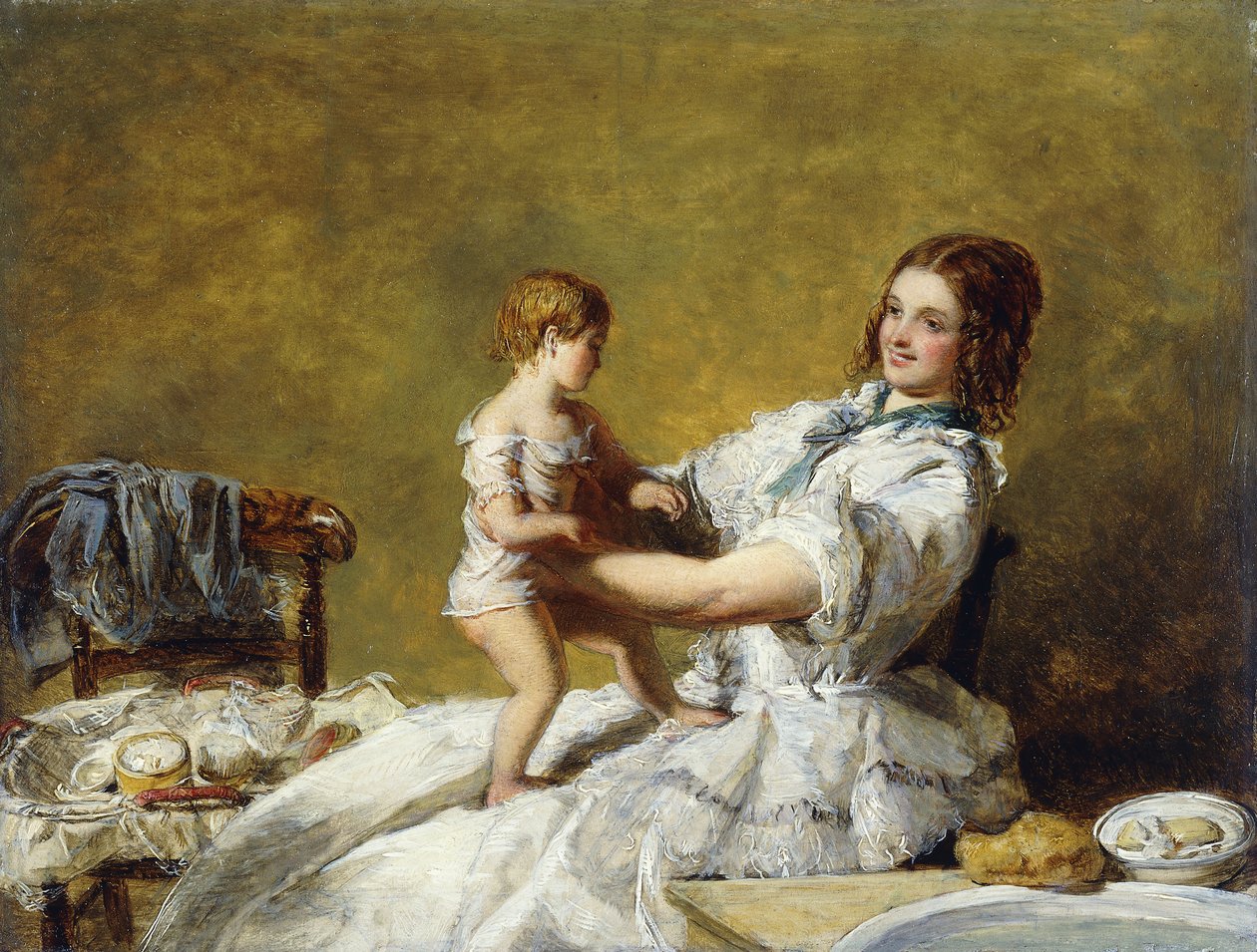 Nukkumaanmeno, 1909 tekijältä William Powell Frith
