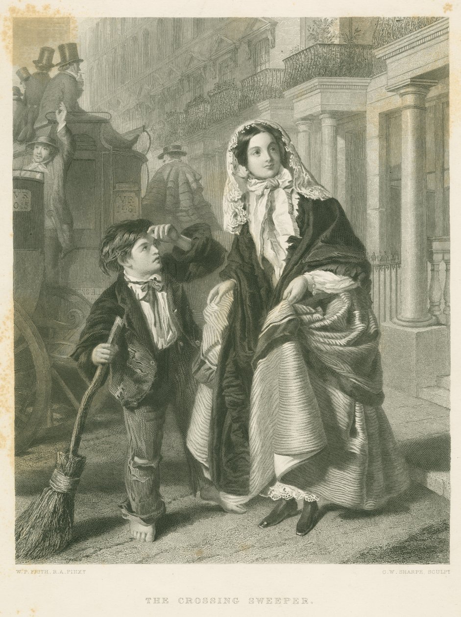 Bleak House: The Crossing Sweeper tekijältä William Powell Frith