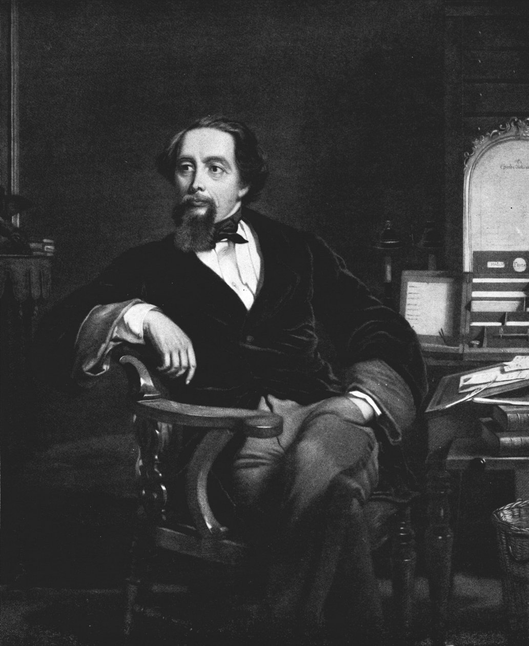 Charles Dickens 1812-1870, 1859, 1912 tekijältä William Powell Frith
