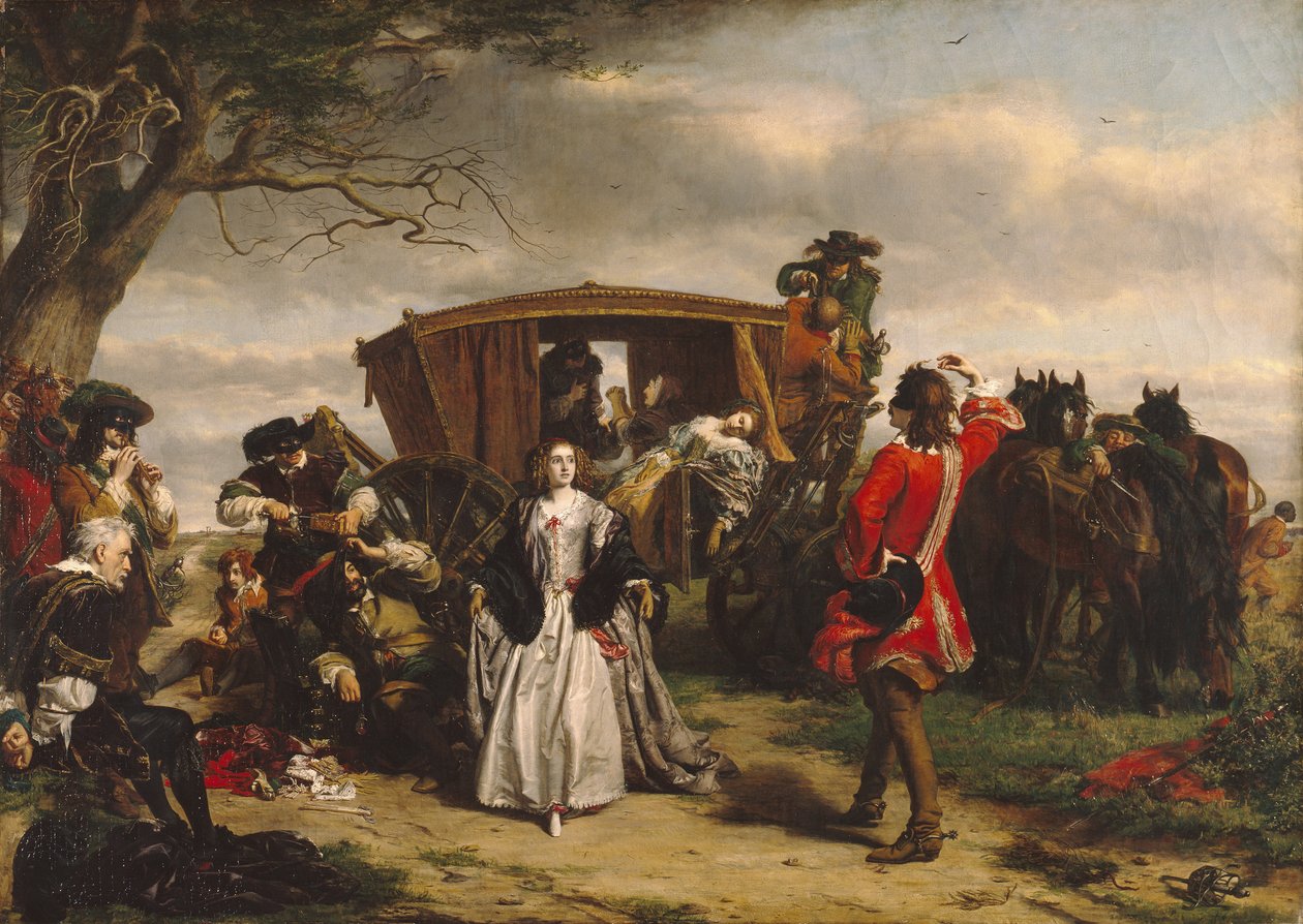 Claude Duval, kuvitus julkaisusta "Macaulay