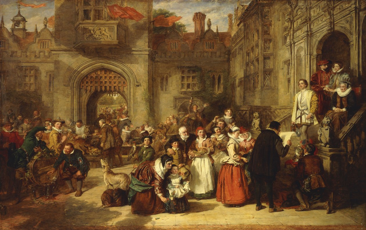Vanhojen aikojen täysi-ikäisyys, 1849 tekijältä William Powell Frith