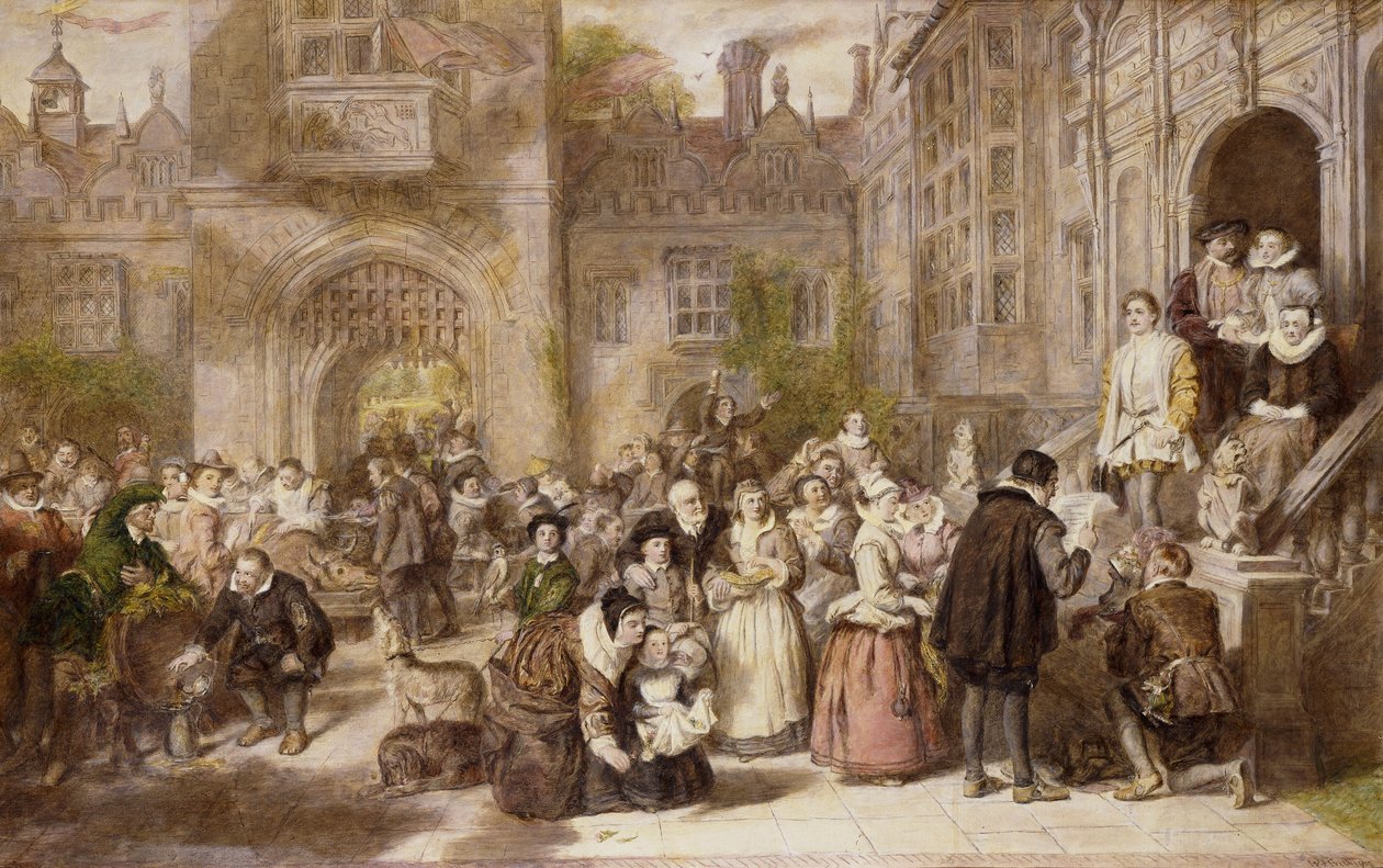 Vanhojen aikojen täysi-ikäisyys, 1907 tekijältä William Powell Frith