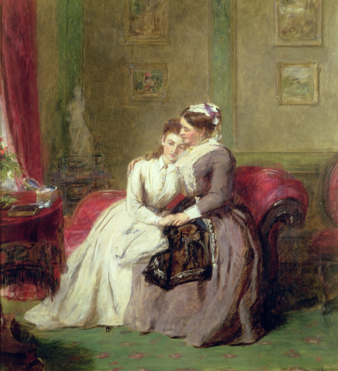 Toivo ja pelko, 1869 tekijältä William Powell Frith