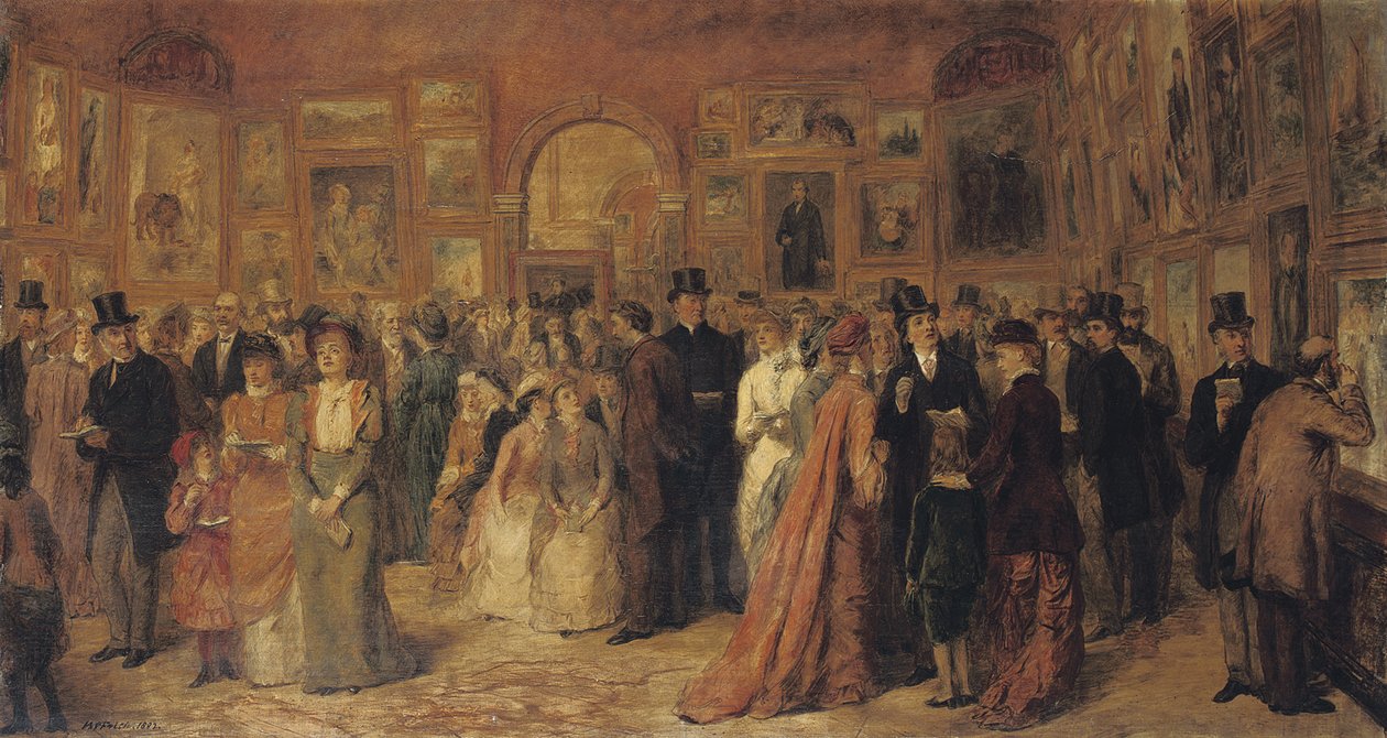 Yksityinen näkymä, 1881, 1882 tekijältä William Powell Frith