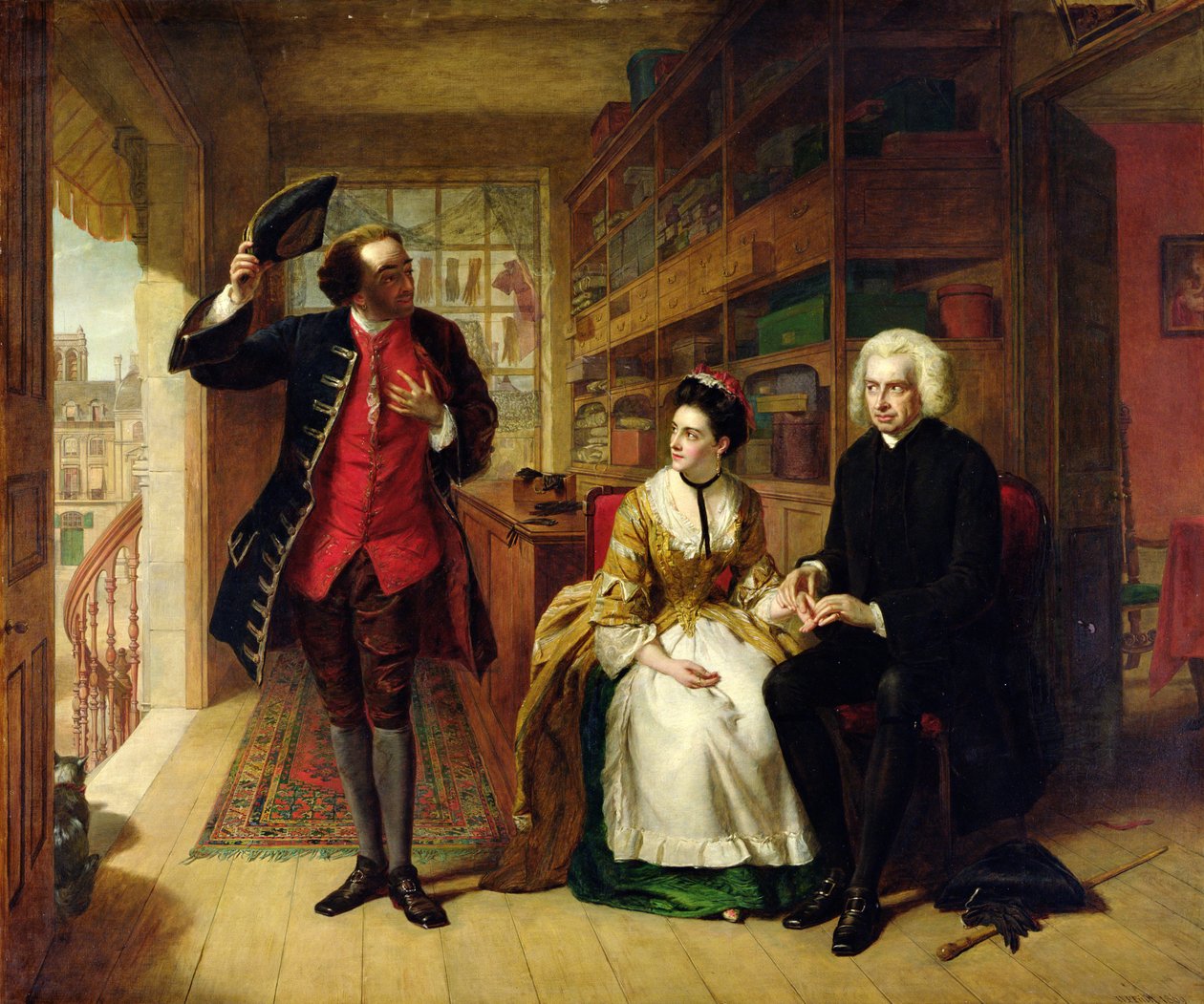 Pulssi, aviomies, 1869 tekijältä William Powell Frith