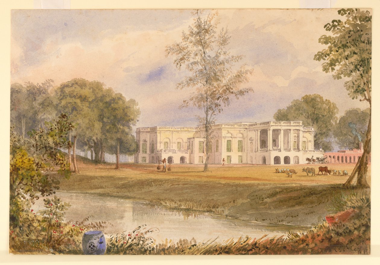 Belvederen talo, Alipur tekijältä William Prinsep