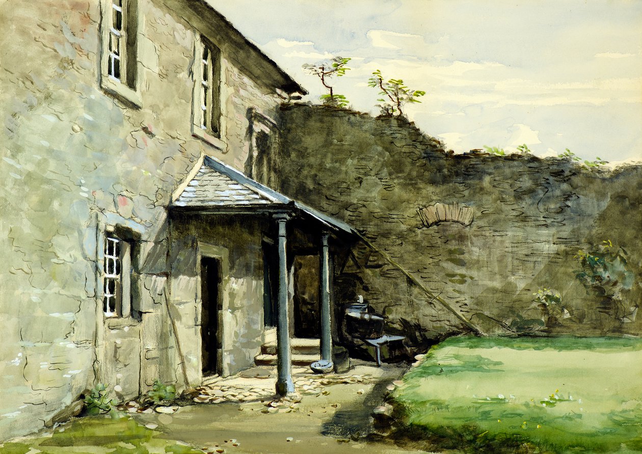 Kuisti, Mainsin linna tai sisäpiha kuistilla, Mainsin linna tekijältä William Proudfoot