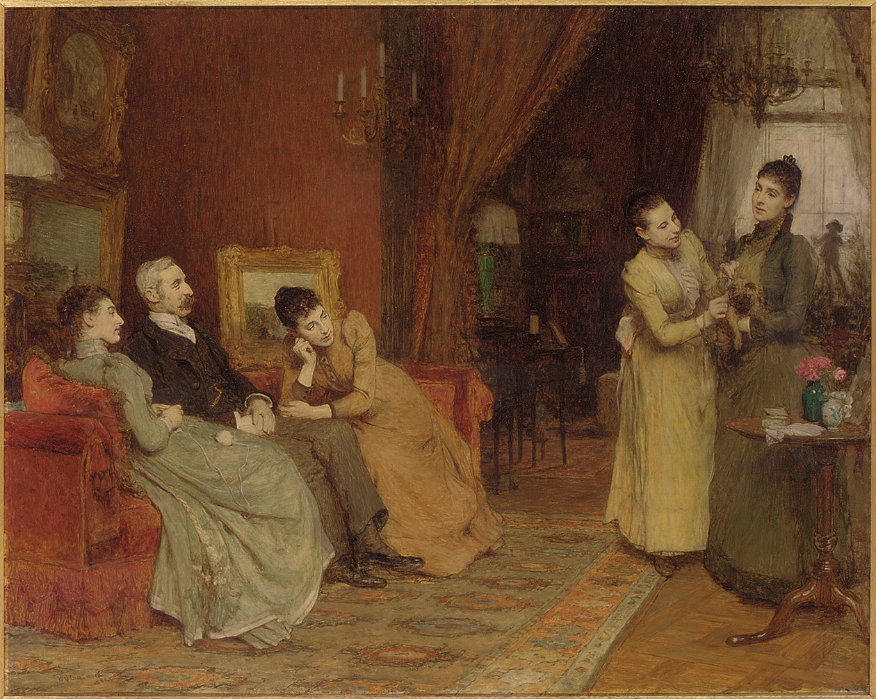 Joosefin perheen muotokuva, 1890 tekijältä William Quiller Orchardson