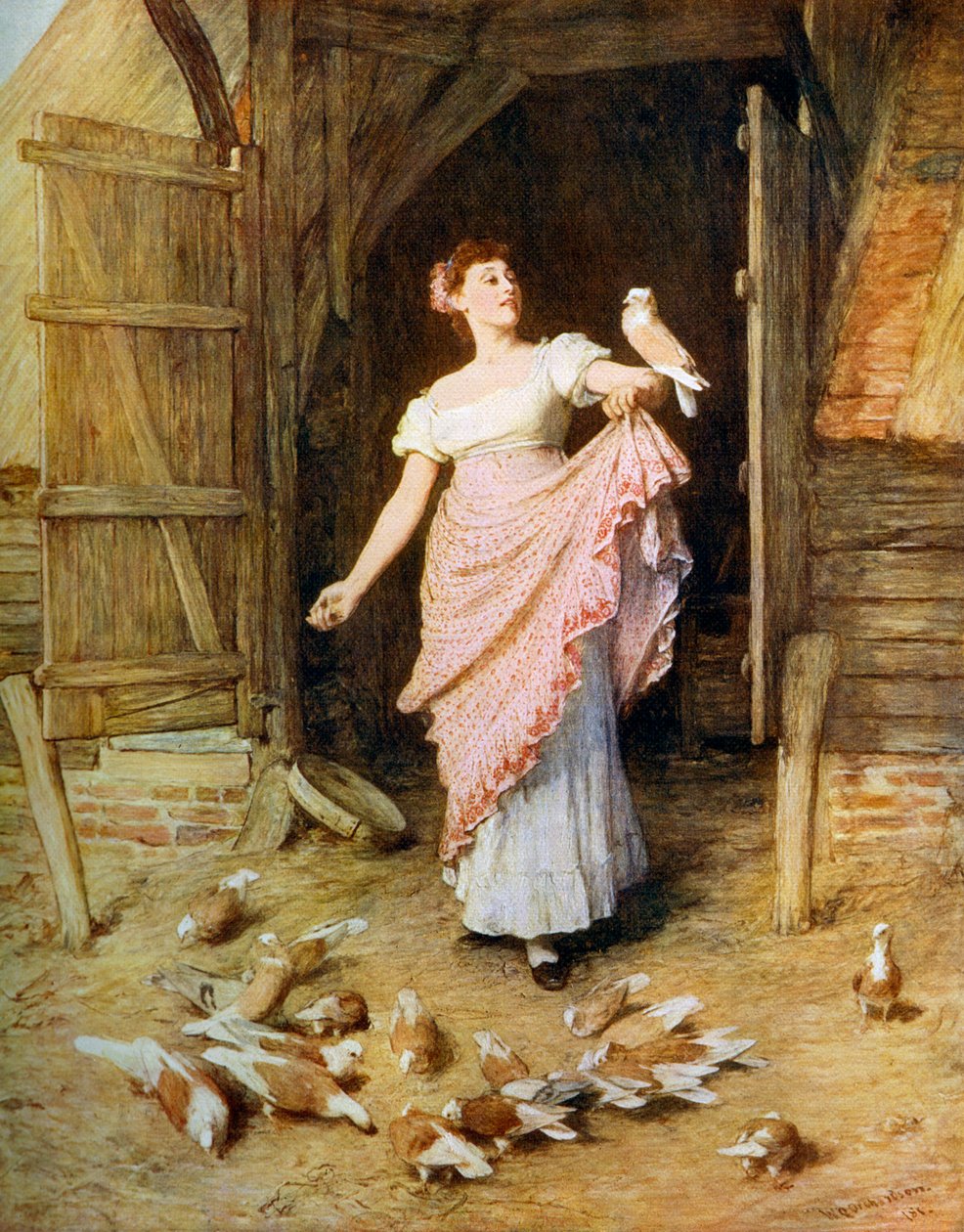 Maanviljelijöiden tytär, 1881, 1912. tekijältä William Quiller Orchardson