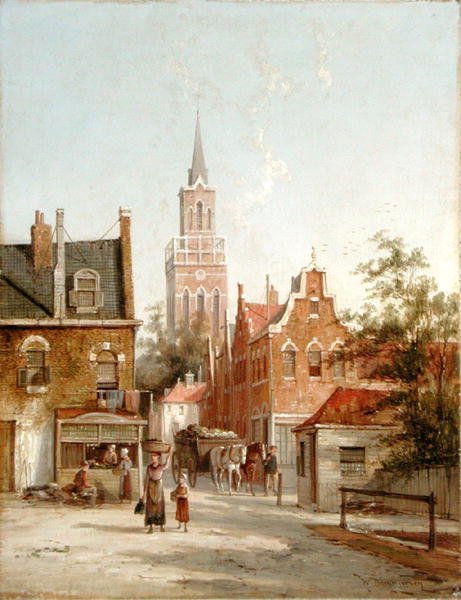 St. Johns, Breda (öljy kankaalle) tekijältä William R. Dommersen