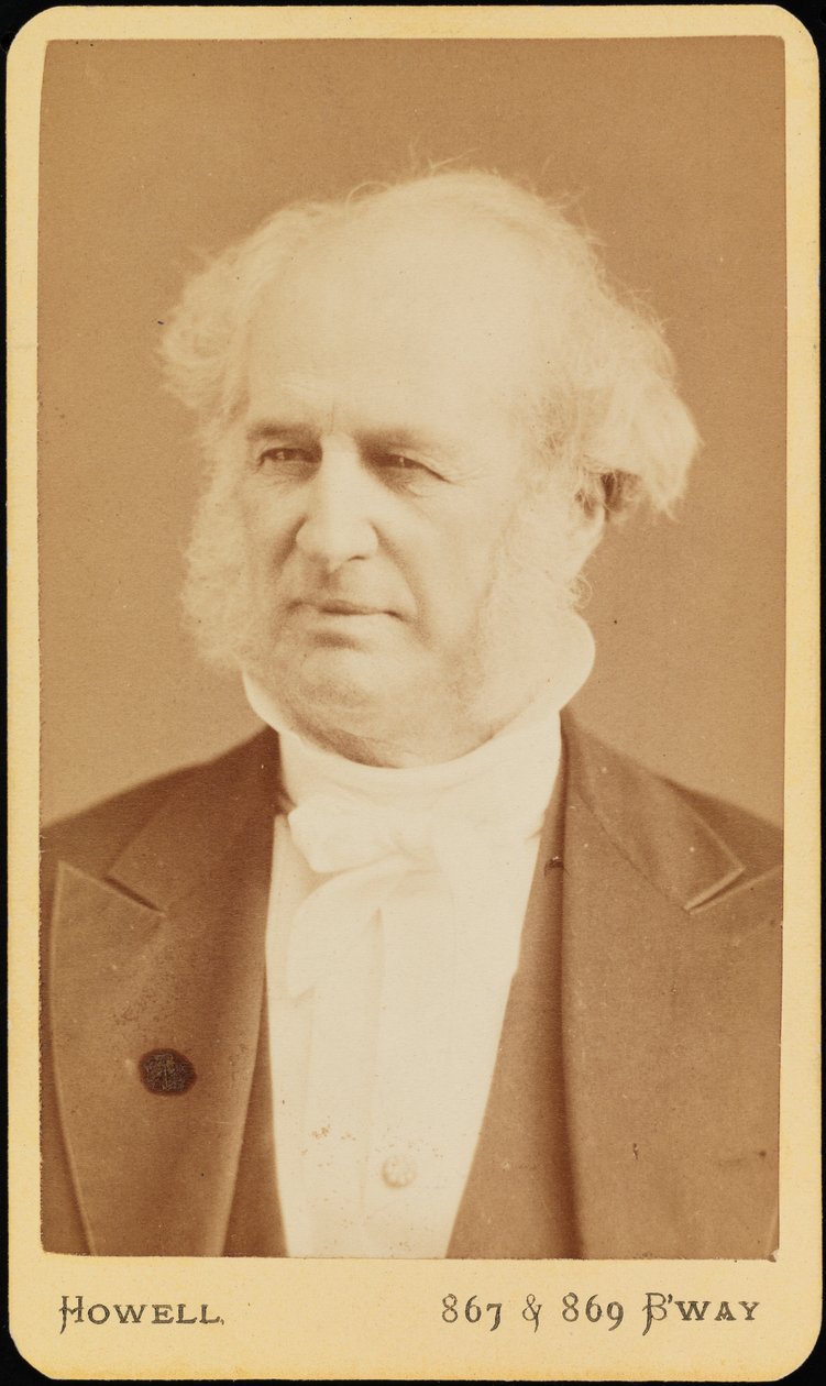 Cornelius Vanderbilt, noin 1870-77 (valokuva) tekijältä William R. Howell