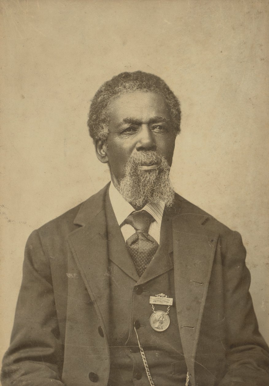 Kaappikorttimuotokuva Thomas Mundy Petersonista, 1884. tekijältä William R. Tobias
