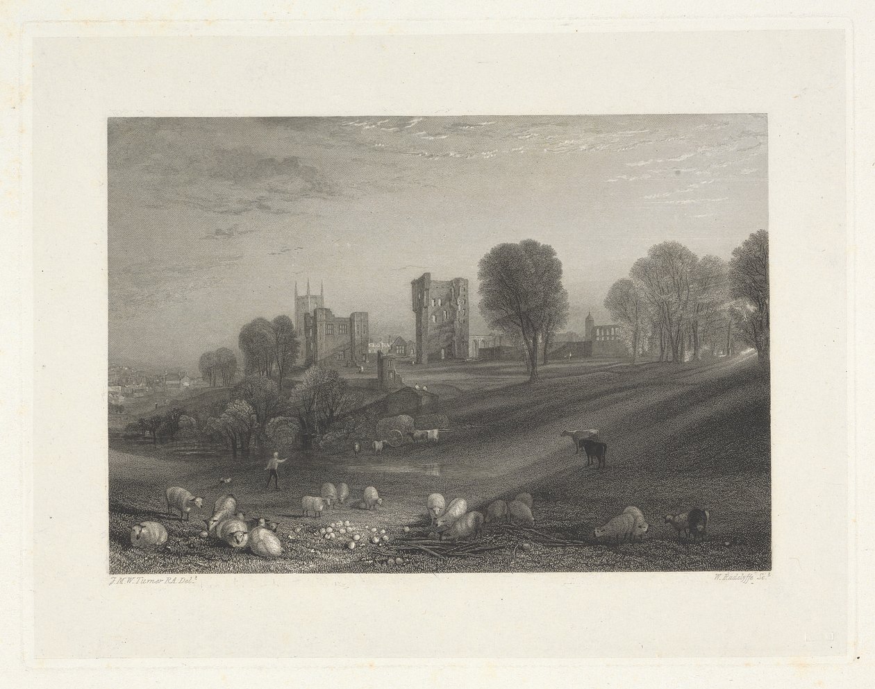 Ashby de la Zouch, Leicestershire tekijältä William Radclyffe