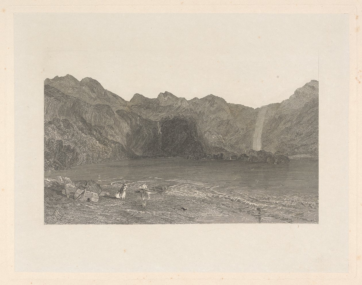 Keswick Lake, Cumberland tekijältä William Radclyffe