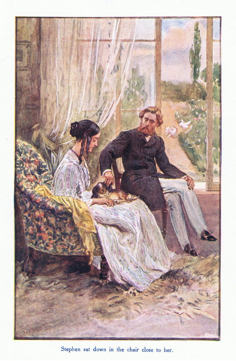 Stephen istui tuolille lähellä häntä, 1930-luku tekijältä William Rainey