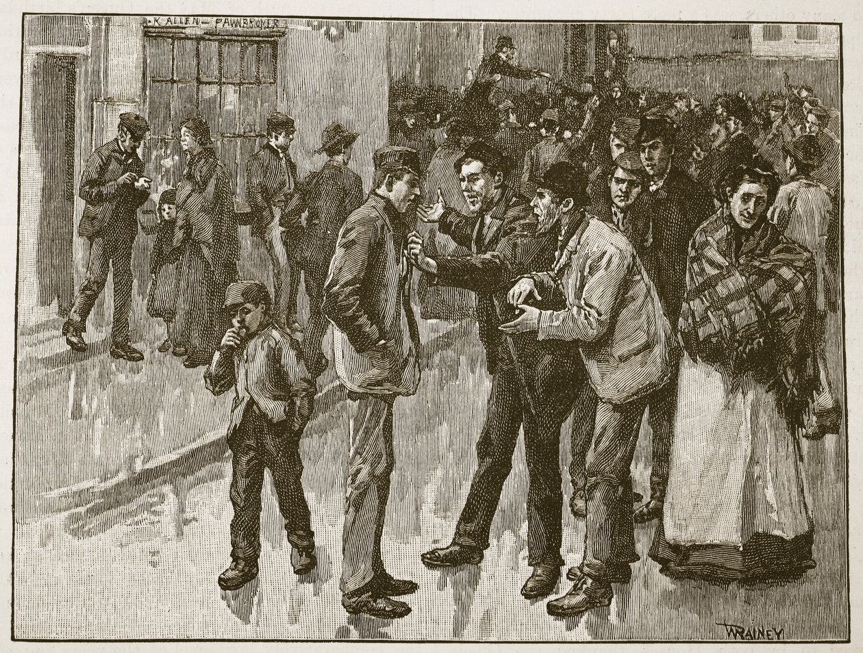 The Preston Strike, kuvitus "Cassell