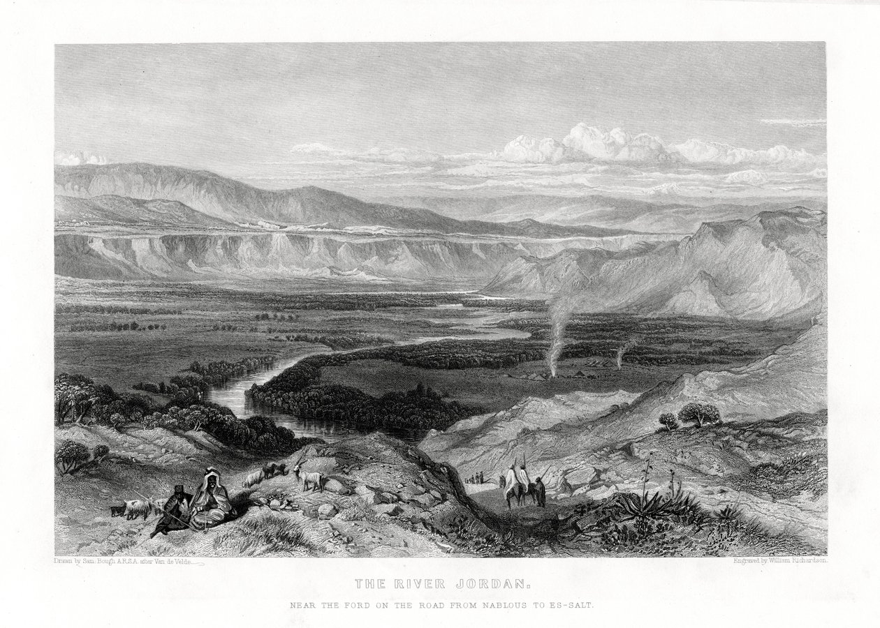 Jordanjoki, 1887 tekijältä William Richardson