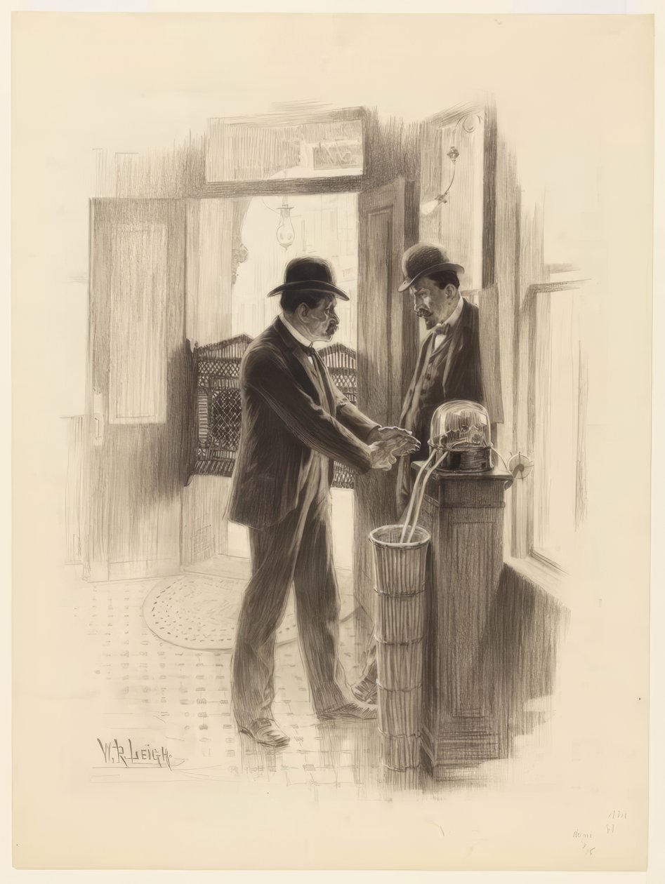 "En usko, että se nousee; tiedän, että se nousee!" tekijältä William Robinson Leigh