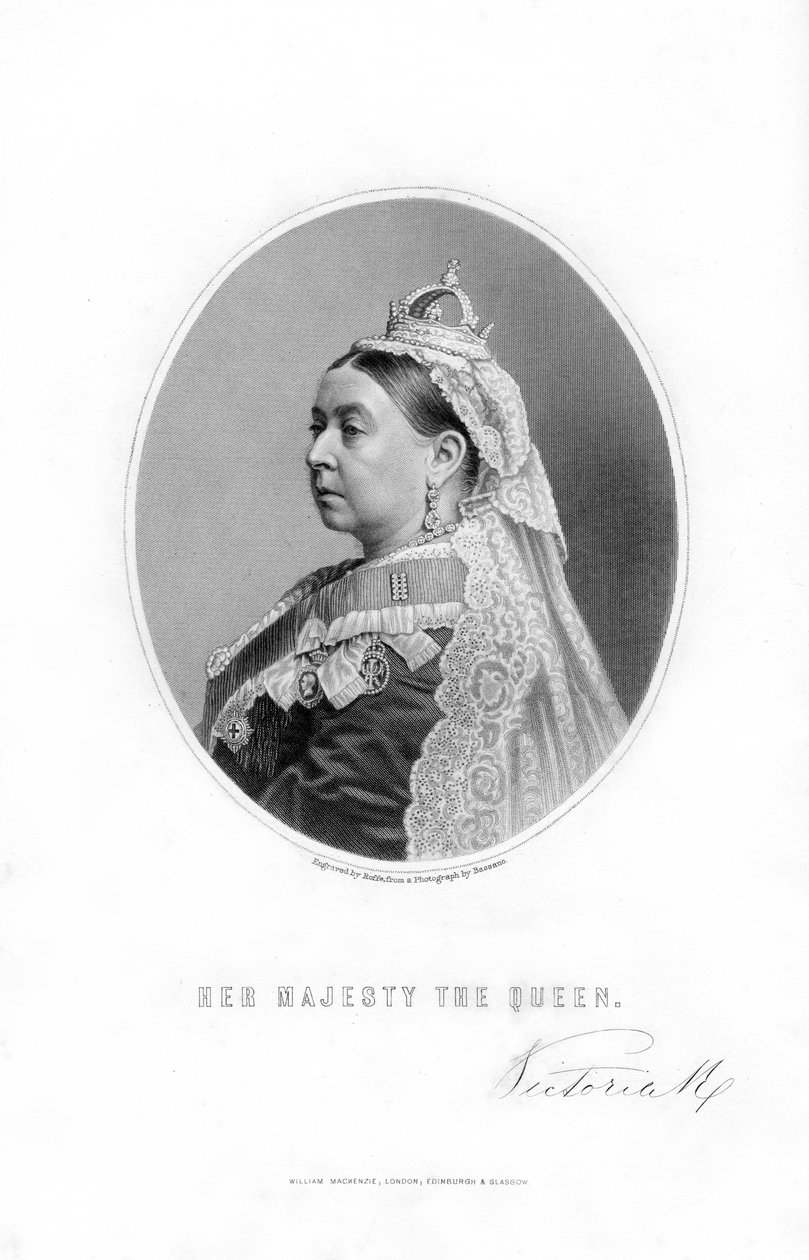 Kuningatar Victoria, Ison-Britannian ja Irlannin yhdistyneen kuningaskunnan kuningatar, 1899. tekijältä William Roffe