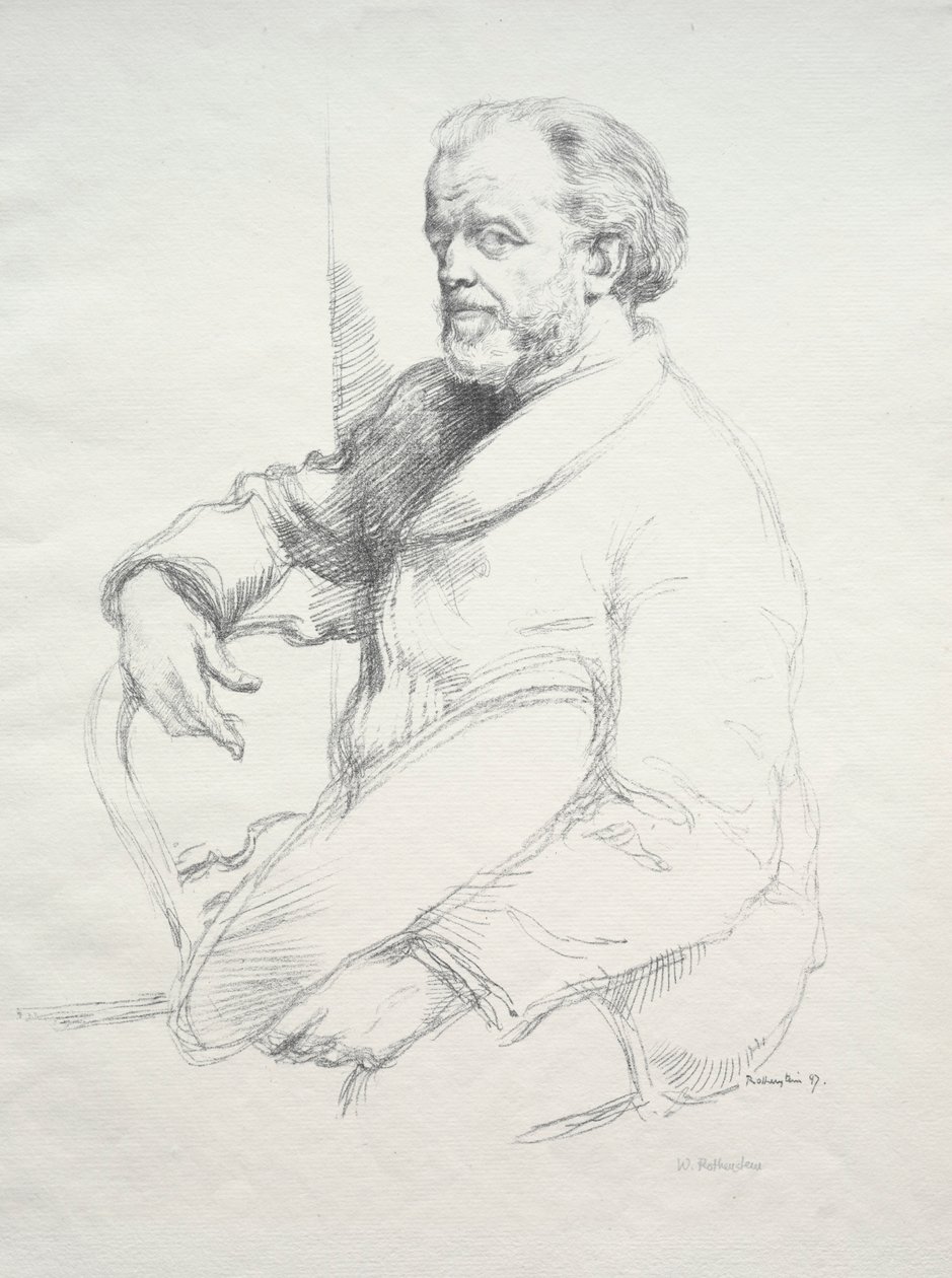 Henri Fantin-Latour, 1897. tekijältä William Rothenstein