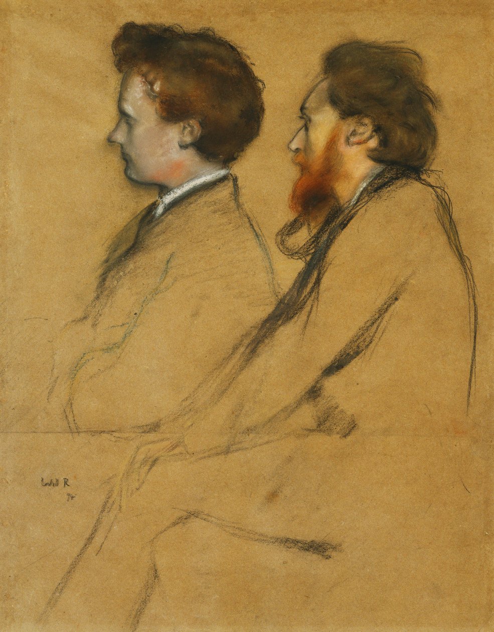 Herra Charles Ricketts ja herra Charles Hazlewood Shannon tekijältä William Rothenstein
