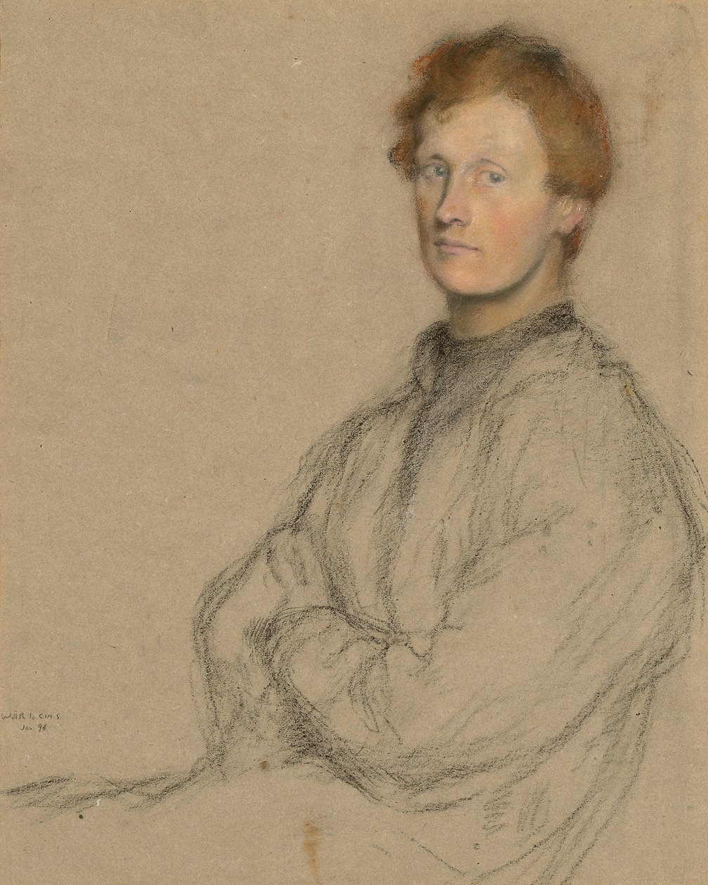 Charles Haselwood Shannonin (1863-1937) muotokuva tekijältä William Rothenstein