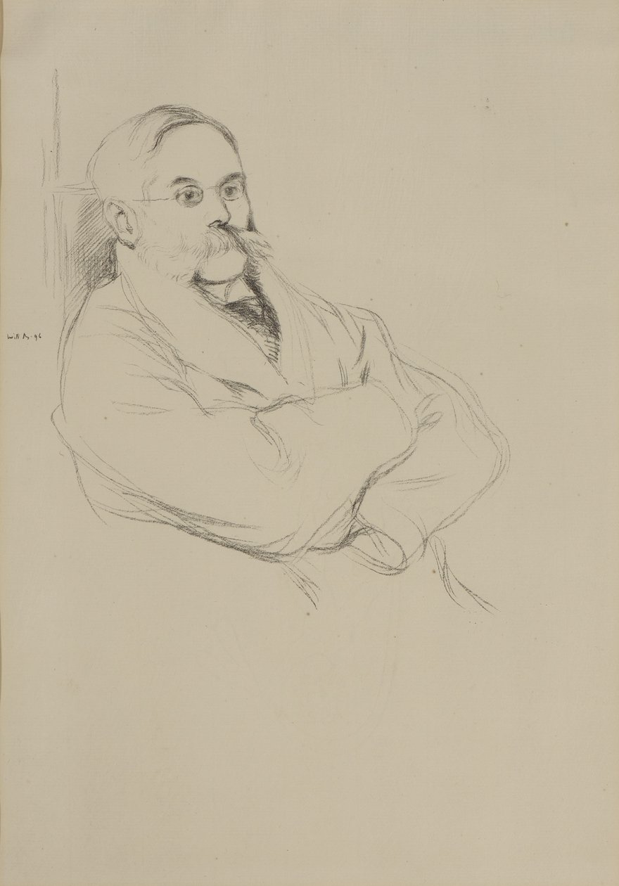 Moritz Rothensteinin muotokuva tekijältä William Rothenstein