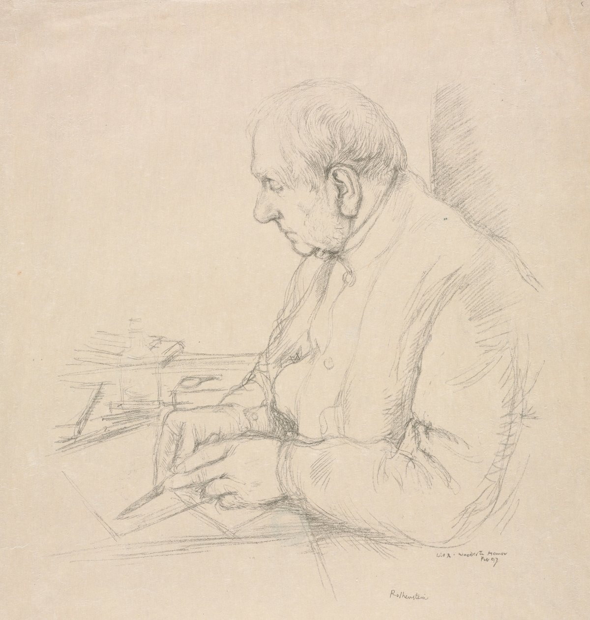 Sir Francis Seymour Haden, 1897. tekijältä William Rothenstein