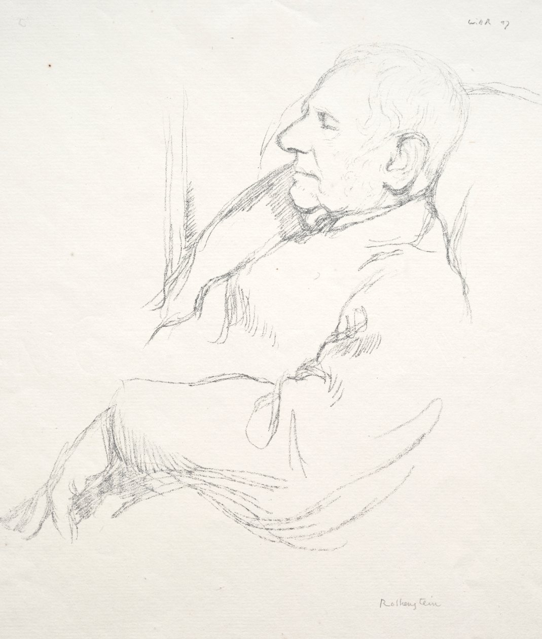 Sir Francis Seymour Haden unessa tekijältä William Rothenstein