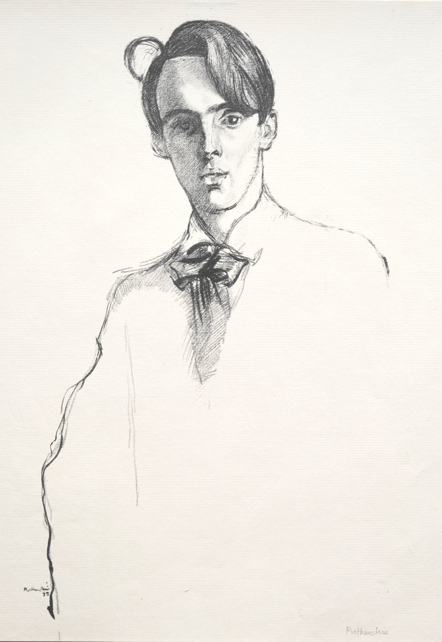 William Butler Yeats tekijältä William Rothenstein