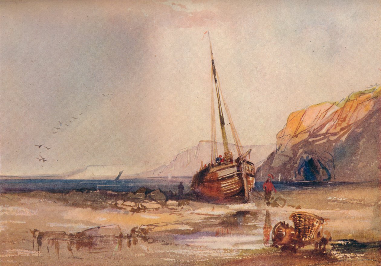 Rantakuvaus, 1840 tekijältä William Roxby Beverley