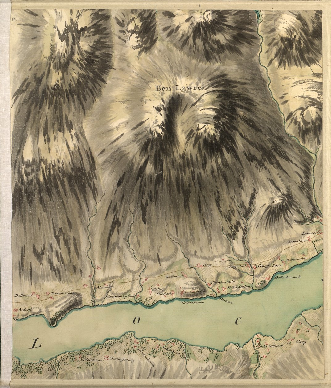 Roy Military Survey of Scotland tekijältä William Roy