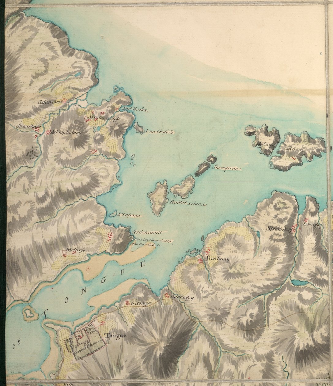 Roy Military Survey of Scotland tekijältä William Roy