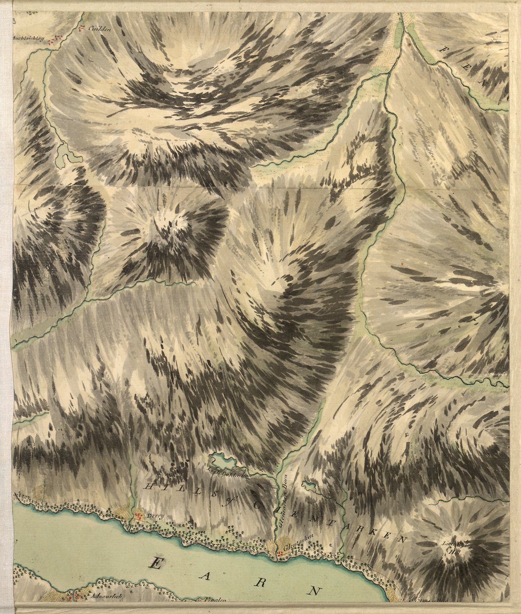 Roy Military Survey of Scotland tekijältä William Roy