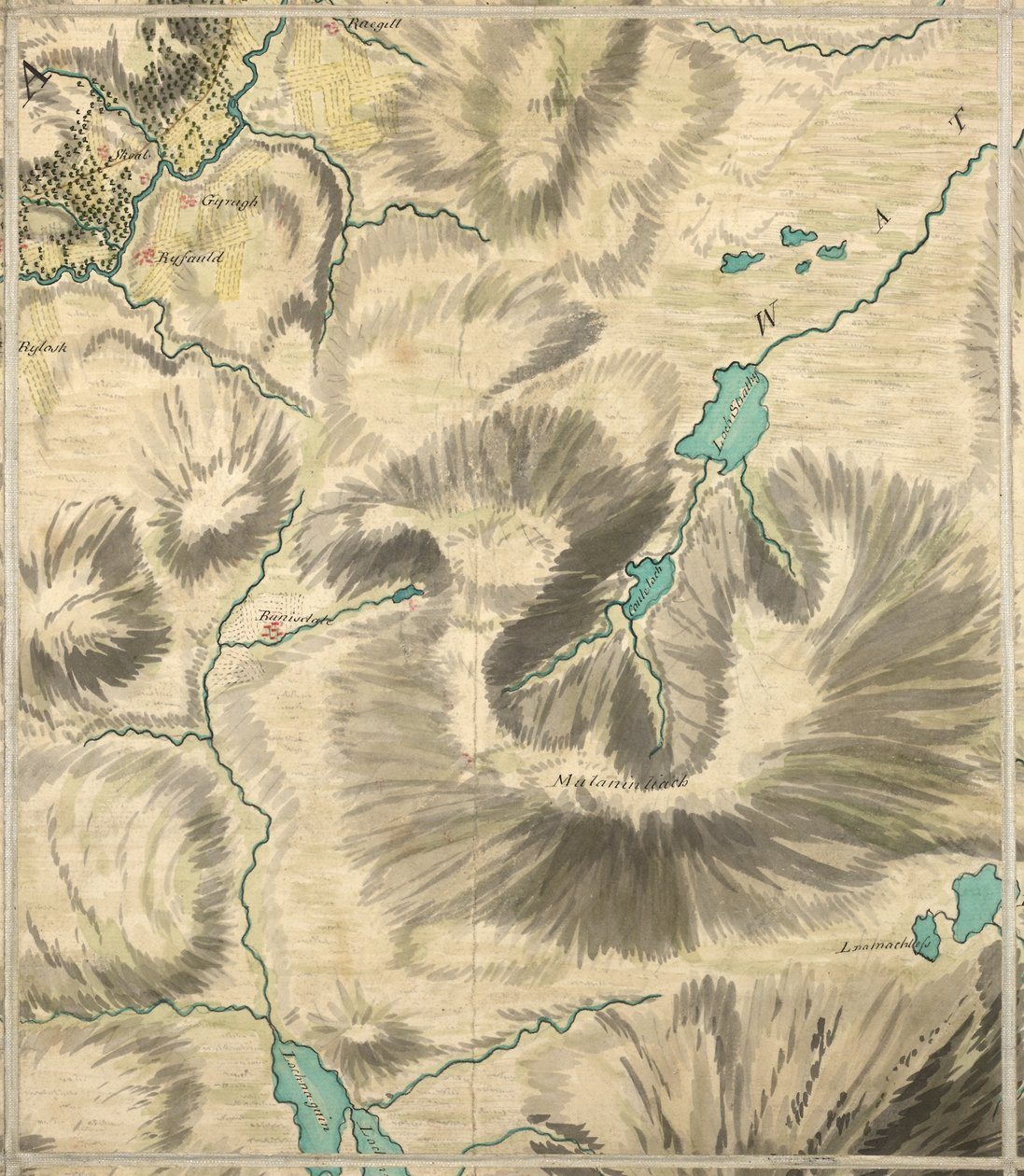 Roy Military Survey of Scotland tekijältä William Roy