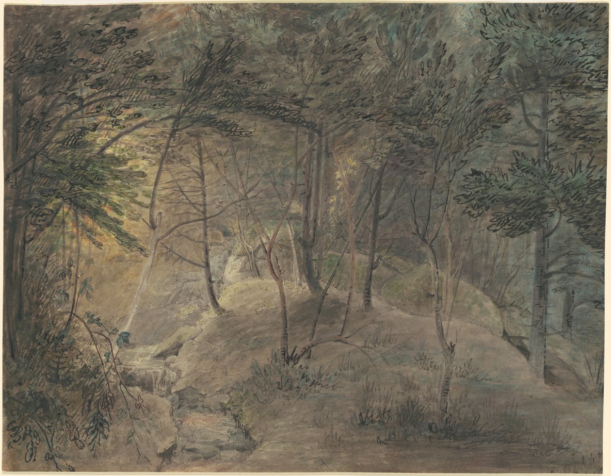 Näkymä Springhousesta Echossa tekijältä William Russell Birch
