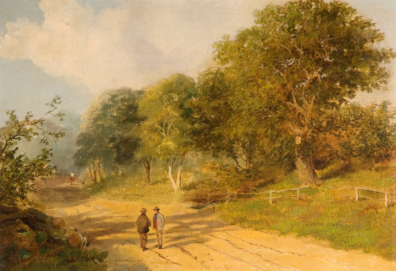 Road to Redhough Hall, 1856 tekijältä William Ryott