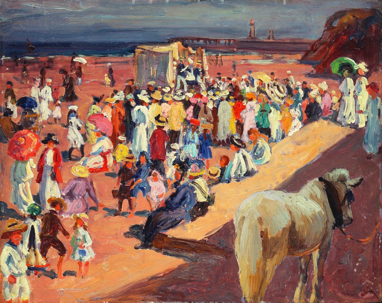 Broadstairsin ranta tekijältä William Samuel Horton
