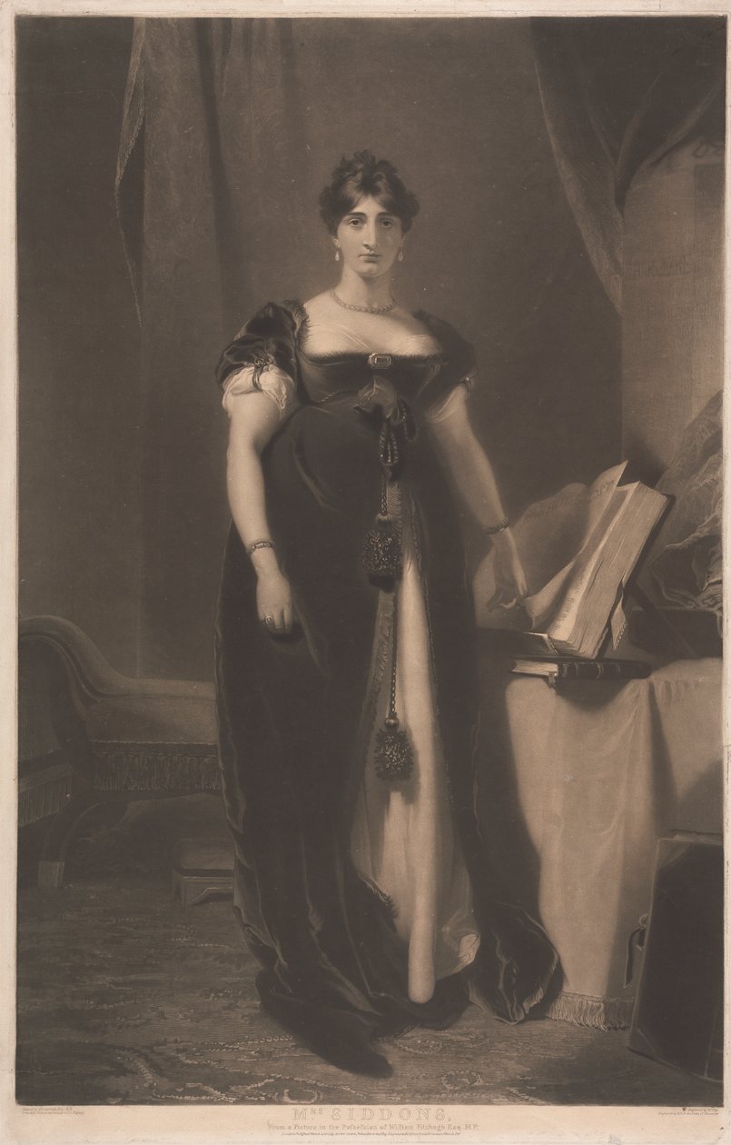 Rouva Siddons tekijältä William Say