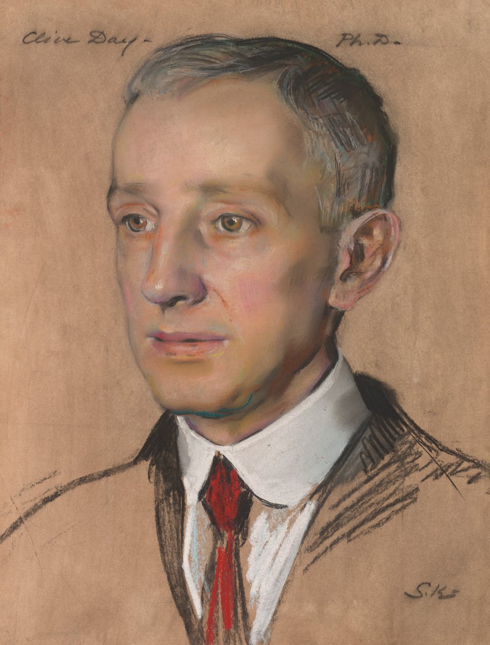 Clive Day B.A. 1892, poliittisen taloustieteen professori 1907- tekijältä William Sergeant Kendall