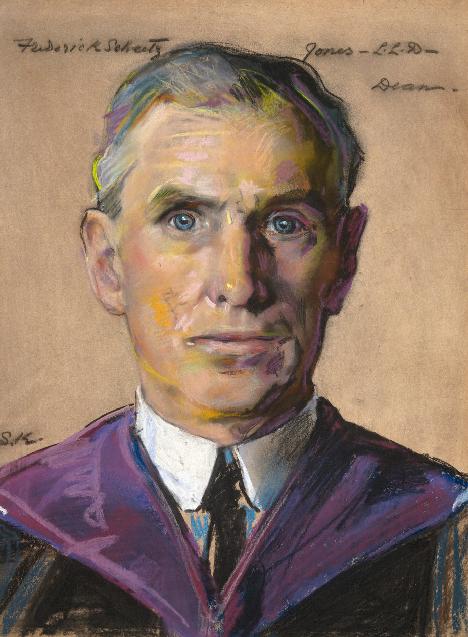 Frederick S. Jones: B.A. 1884, Yale Collegen dekaani 1909- tekijältä William Sergeant Kendall