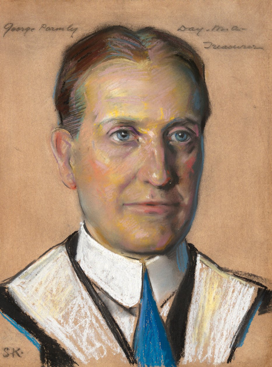 George Parmley Day, B.A. 1897, Yalen yliopiston rahastonhoitaja. 1910- tekijältä William Sergeant Kendall