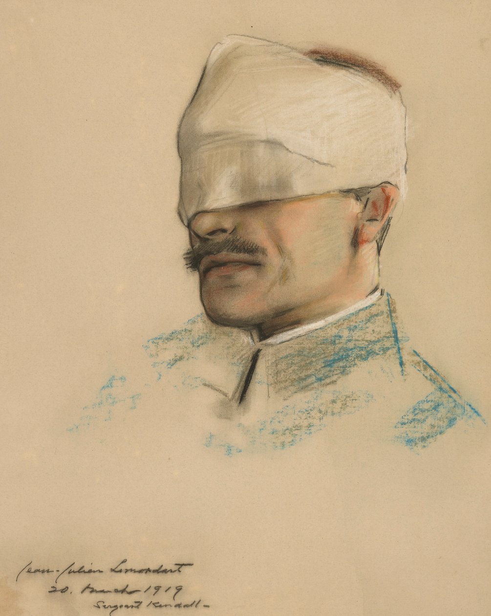 Julien Lemordantin muotokuva tekijältä William Sergeant Kendall