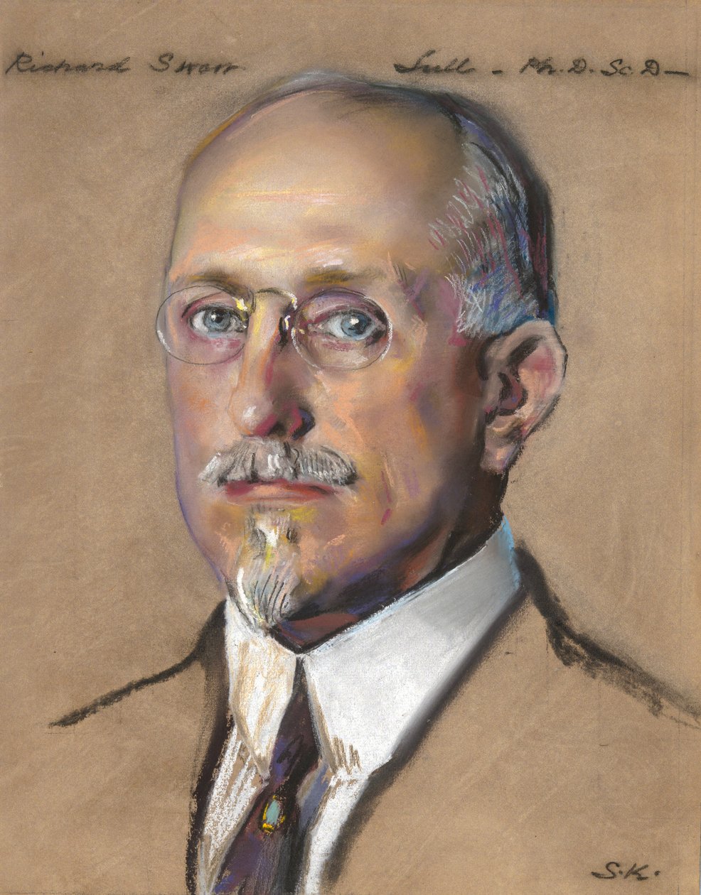 Richard Swann Lull, Peabody Museumin johtaja 1922-? tekijältä William Sergeant Kendall