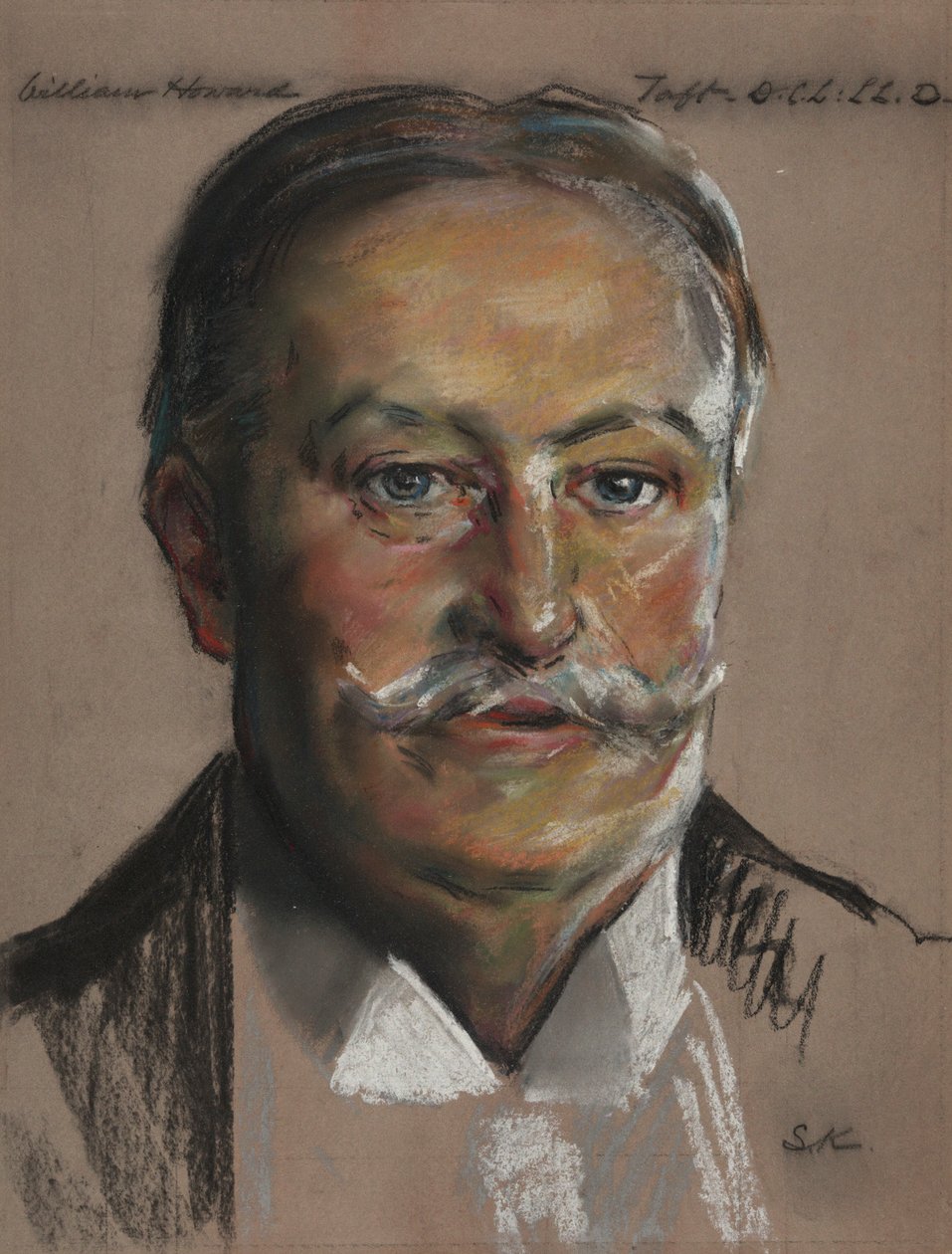 William Howard Taft-B.A. 1878. Pres. USA:n 1908–1912, perustuslakioikeuden professori Yalessa 1913–1921 tekijältä William Sergeant Kendall
