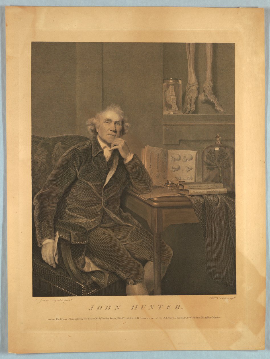 John Hunterin muotokuva tekijältä William Sharp