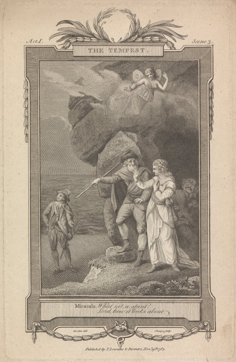 The Tempest, Act I Sc. 3 tekijältä William Sharp